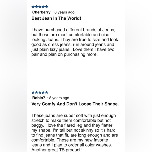 Tommy Bahama Tema Flare Jeans mid ocean wash 31x33 - Picture 17 of 17